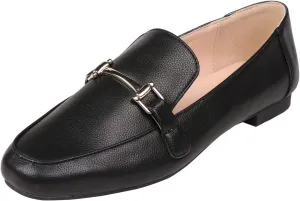Feversole Women's Fashion Trim Deco Loafer Slippers