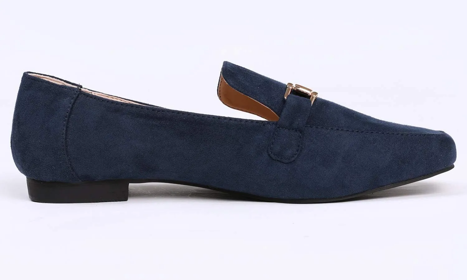 Feversole Women's Fashion Trim Deco Loafer Slippers