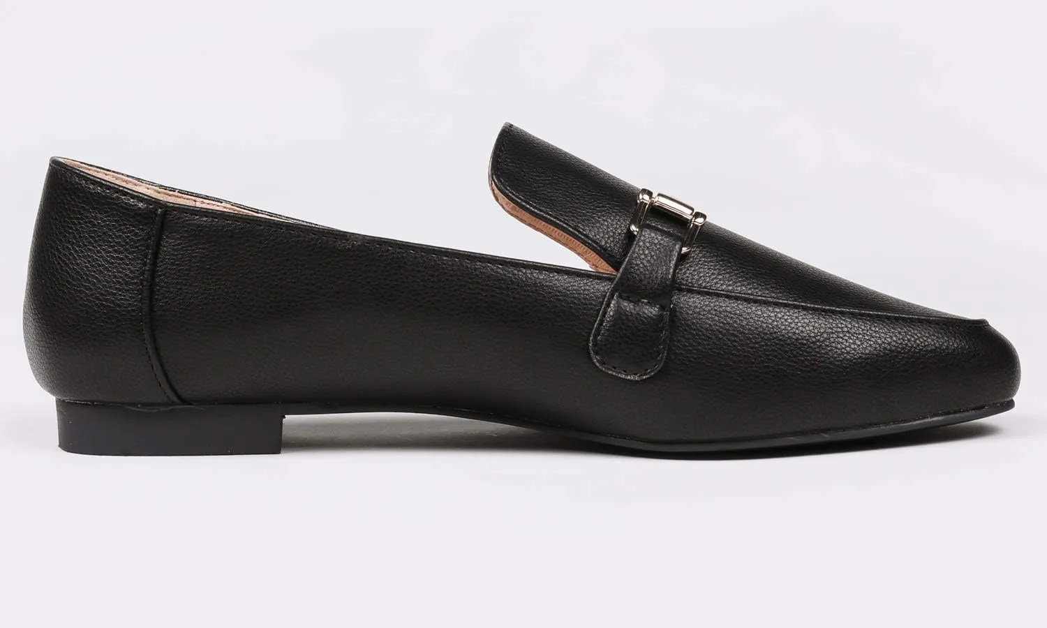 Feversole Women's Fashion Trim Deco Loafer Slippers