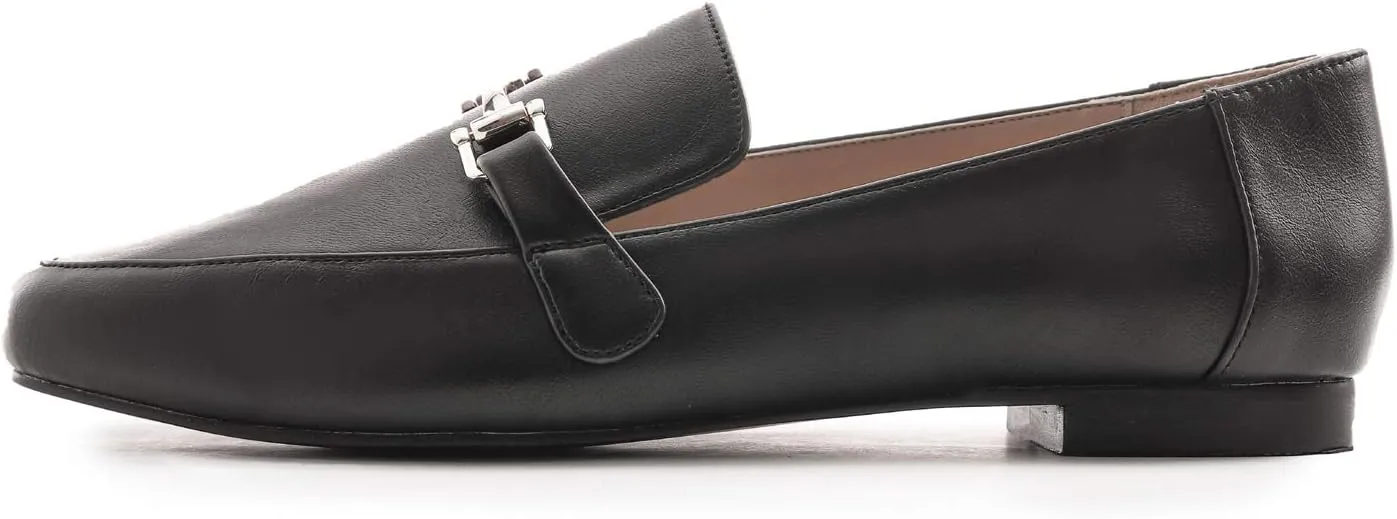 Feversole Women's Fashion Trim Deco Loafer Slippers