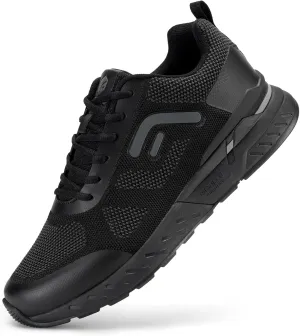 FitVille Men's Walking Shoes Wide Width, Wide Sneakers with Arch Support Orthopedic Shoes for Plantar Fasciitis Flat Feet Heel Pain Relief - Rebound Core V5