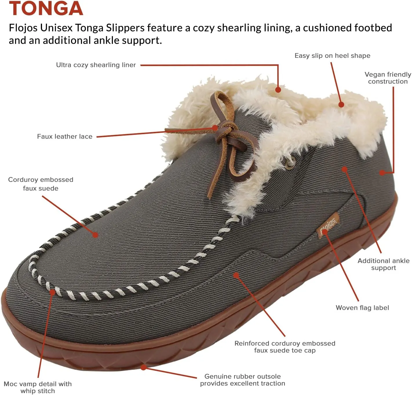 Flojos Men's Tonga Slipper