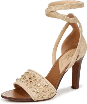 Franco Sarto Women's Eleanor Ankle Strap High Heel Sandal Heeled