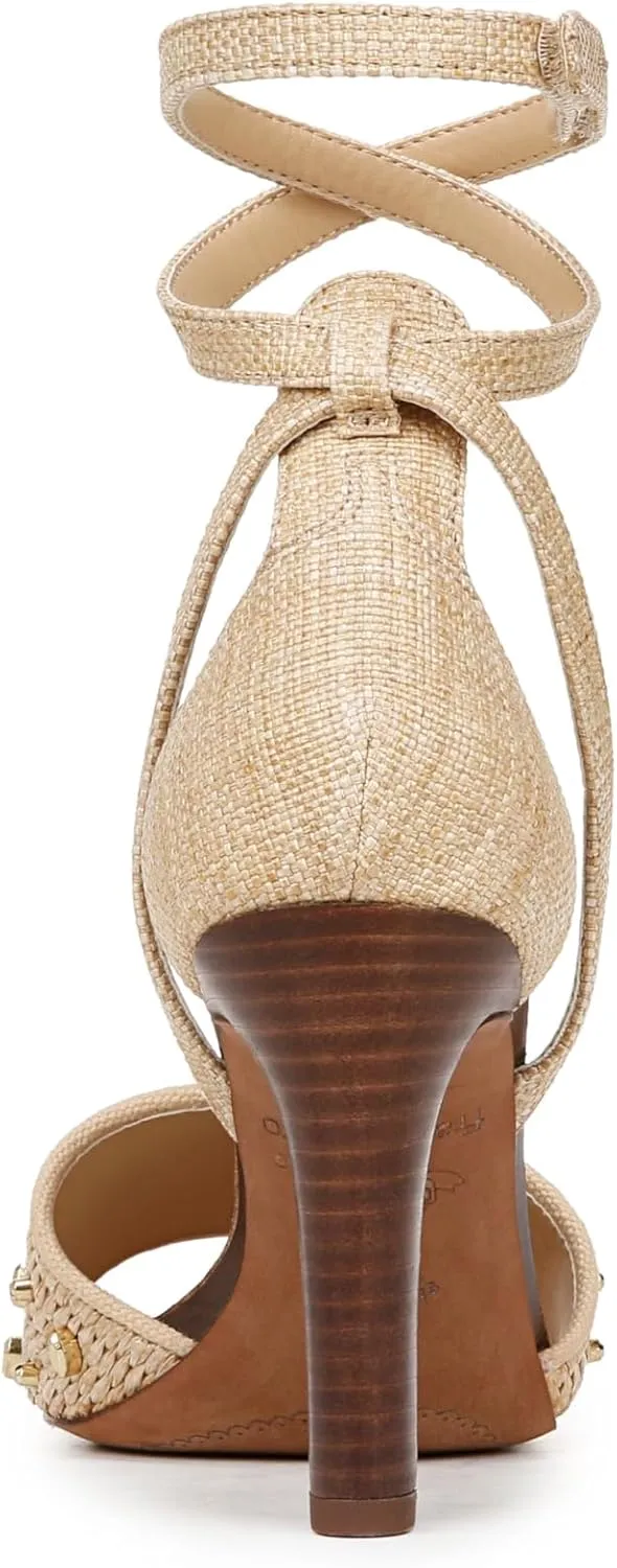 Franco Sarto Women's Eleanor Ankle Strap High Heel Sandal Heeled