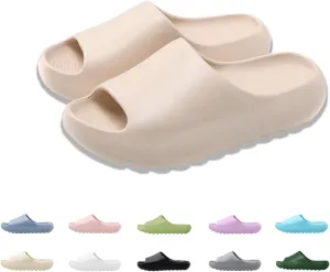 FUUPNN Kids Cloud Slides Non Slip Slides for Girls Boys Comfy Lightweight Toddler Sandals Open Toe House Slippers Indoor Outdoor