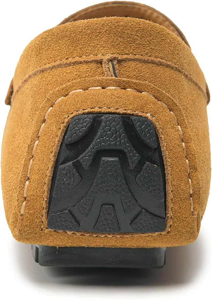 Go Tour Men's Penny Loafers Moccasin Driving Shoes Slip On Flats Boat Shoes