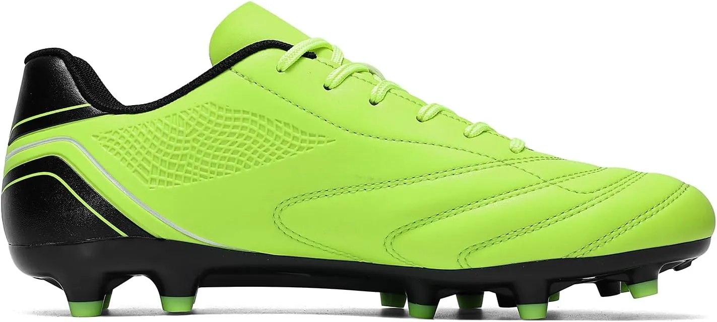 HaloTeam Soccer Shoes Mens Cleats Outdoor Professional Training Turf Football Boots Breathable Athletic Sneaker for AG/FG