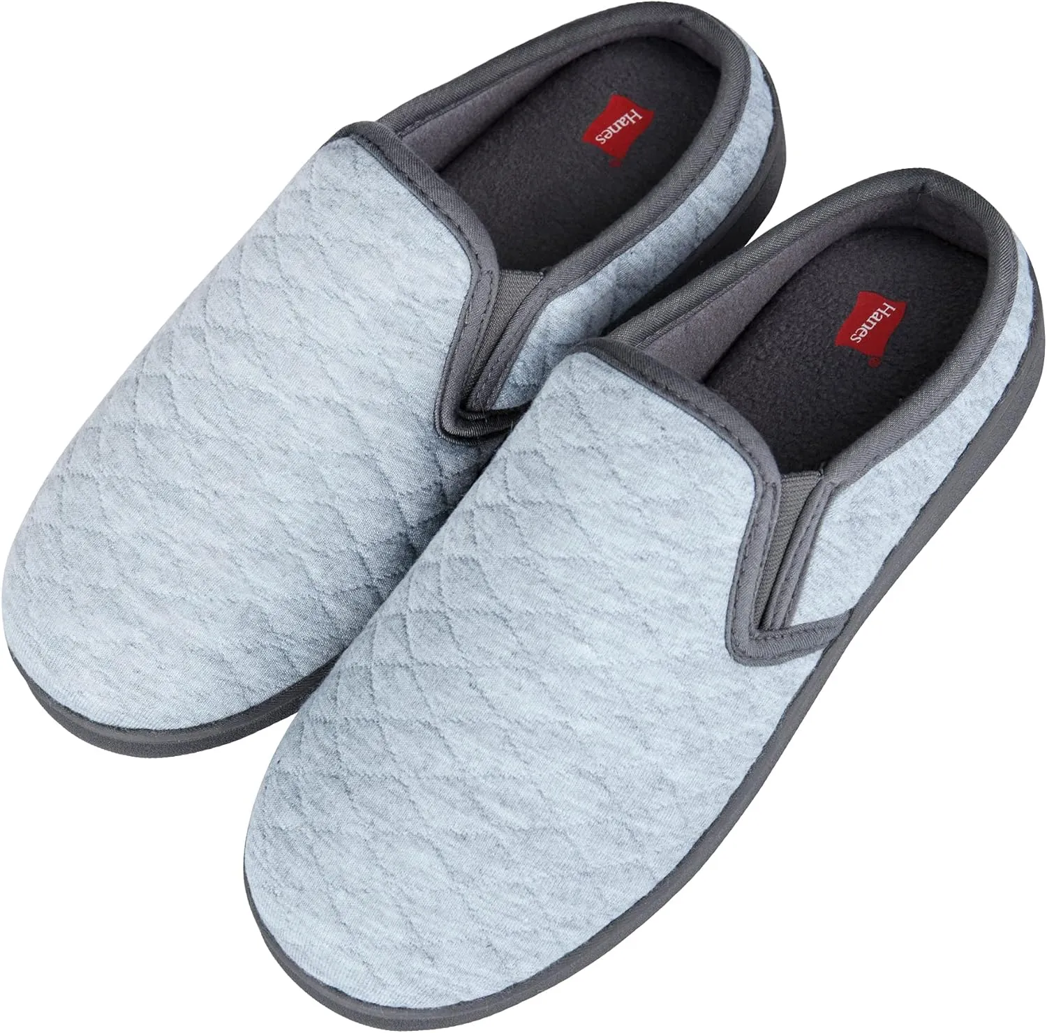 Hanes Women's Soft Waffle Knit Clog Slippers with Indoor/Outdoor Sole