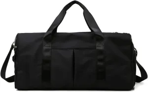 HBJWOV Travel Handbag Outdoor Travel Bag Sports Gym Bags Training Fitness Yoga Sport Bag With Shoes Compartment(D)