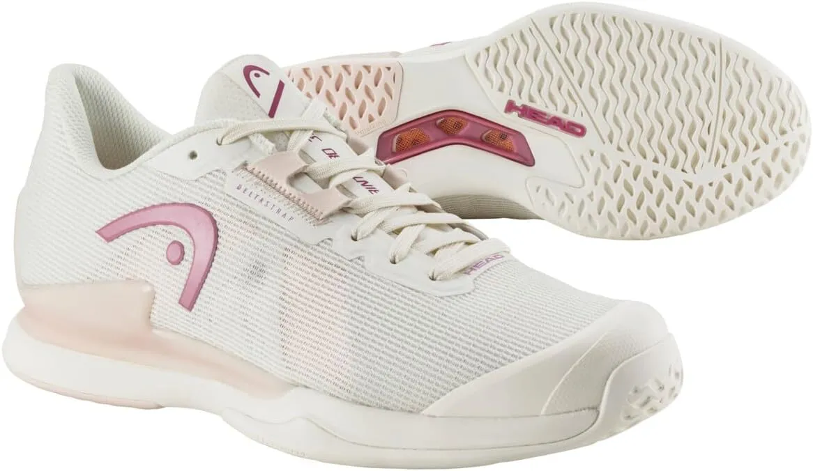 HEAD Sprint Pro 3.5 Women's Tennis Shoes, Chalk White/Purple, (Size)