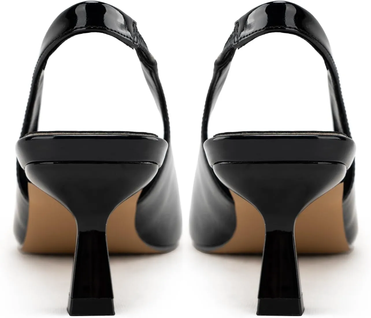 heelchic Women's Kitten Heel, Closed Pointed Toe Low Heel, Comfortable Pumps Shoes for Women Dress Shoes