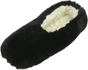 Home Slipper Women's Ballerina Plush Soft Sole Indoor House Ballet Slippers