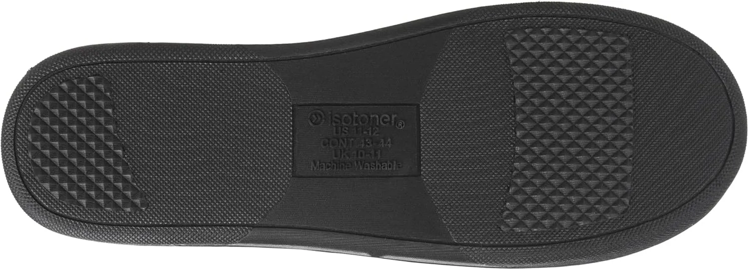 isotoner Men's Moccasin Slippers