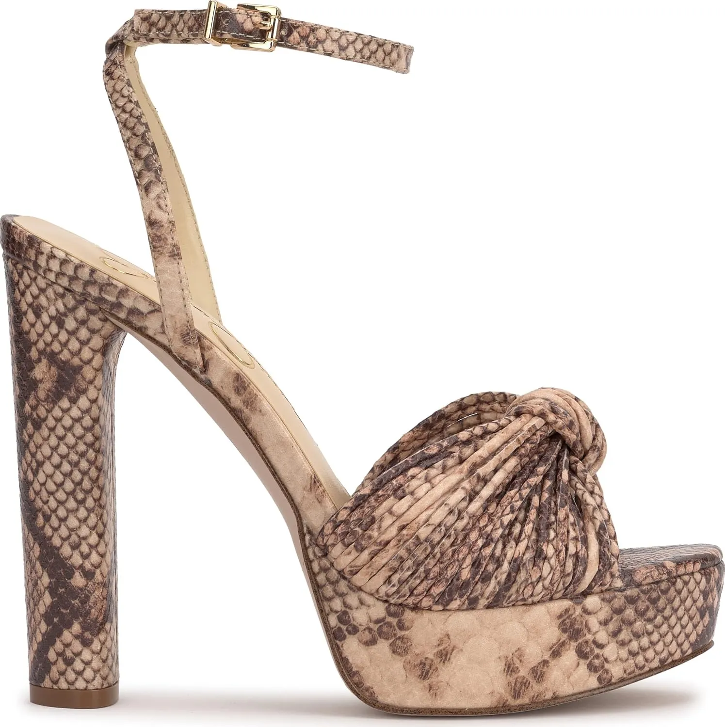 Jessica Simpson Womens Block Heel Ankle Strap