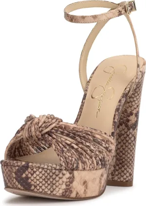 Jessica Simpson Womens Block Heel Ankle Strap