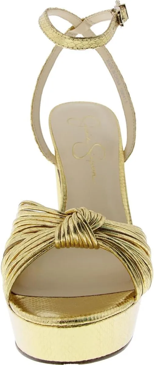 Jessica Simpson Womens Block Heel Ankle Strap