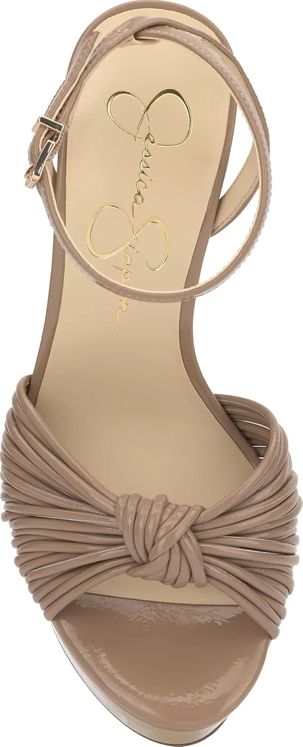 Jessica Simpson Womens Block Heel Ankle Strap