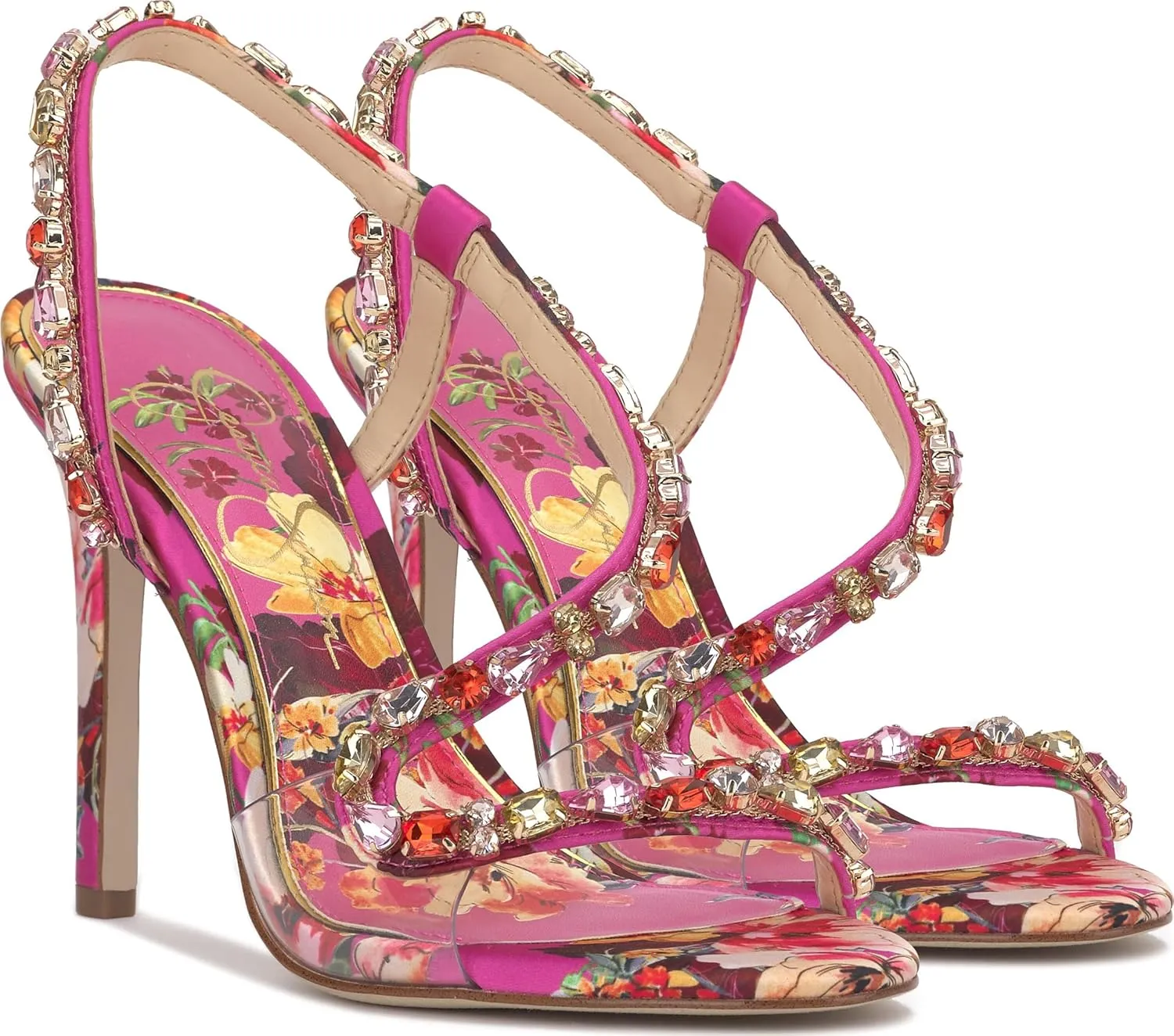 Jessica Simpson Women's Jaycin Embellished Heeled Sandal