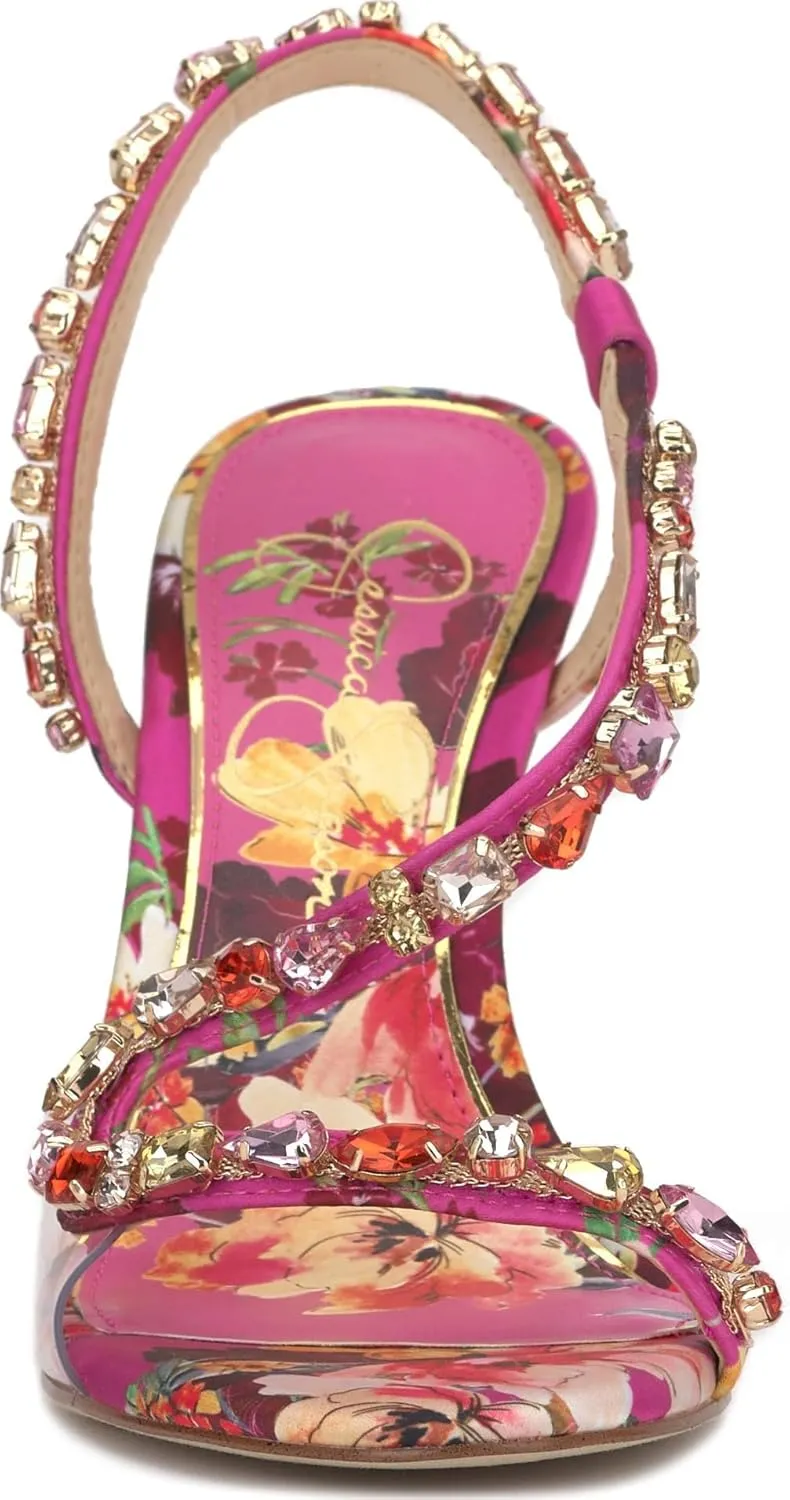 Jessica Simpson Women's Jaycin Embellished Heeled Sandal