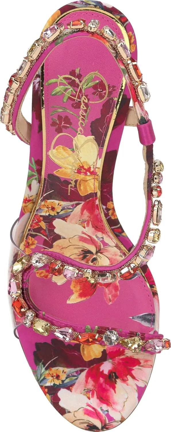 Jessica Simpson Women's Jaycin Embellished Heeled Sandal