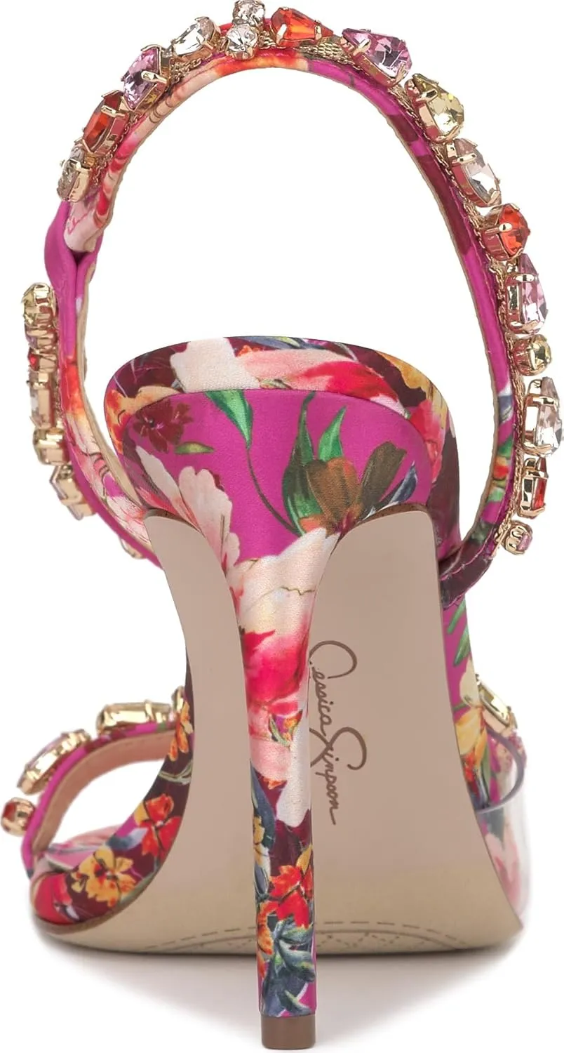 Jessica Simpson Women's Jaycin Embellished Heeled Sandal