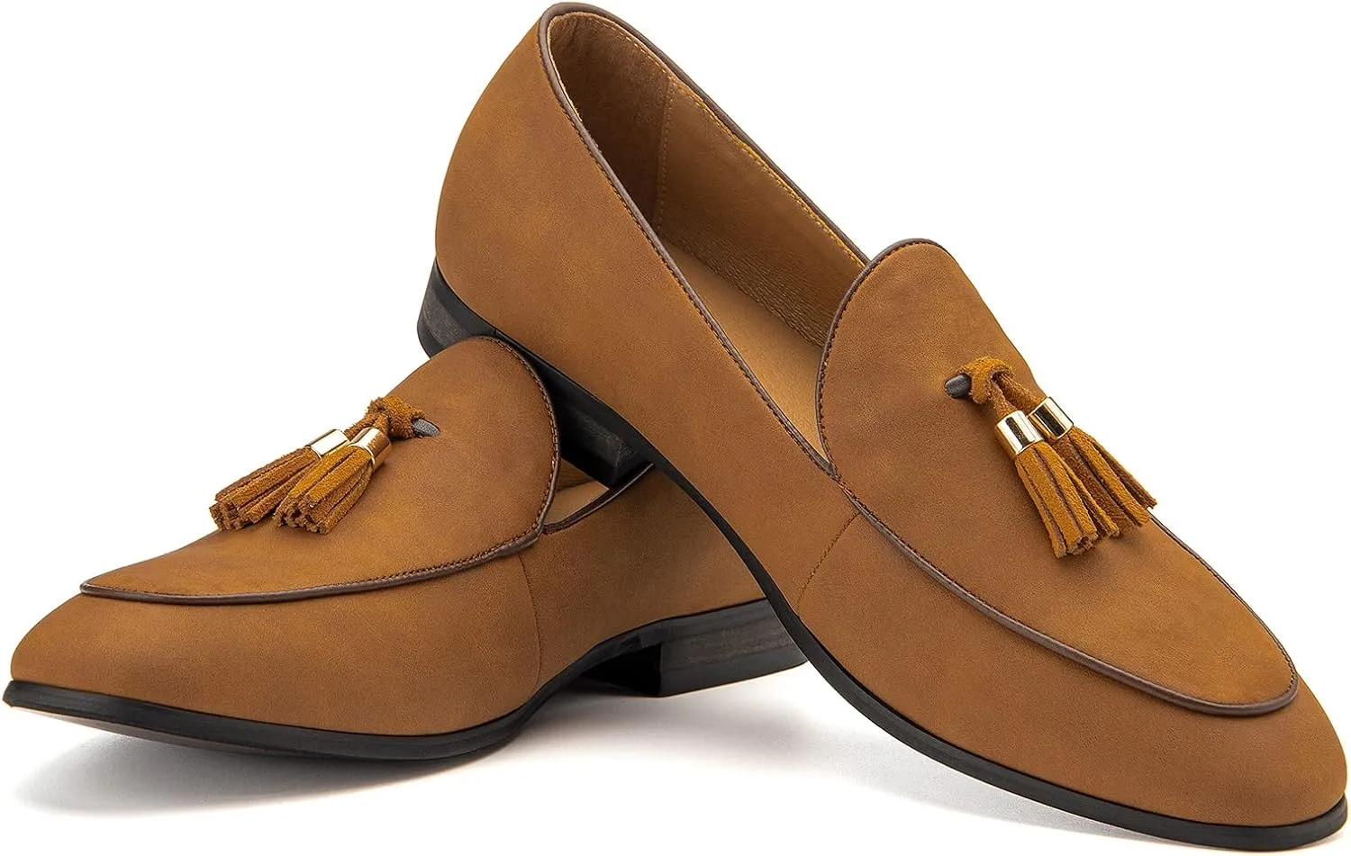 JITAI Mens Loafers Shoes Slip On Driving Shoes Casual Dress Loafer Business Fashion Shoes