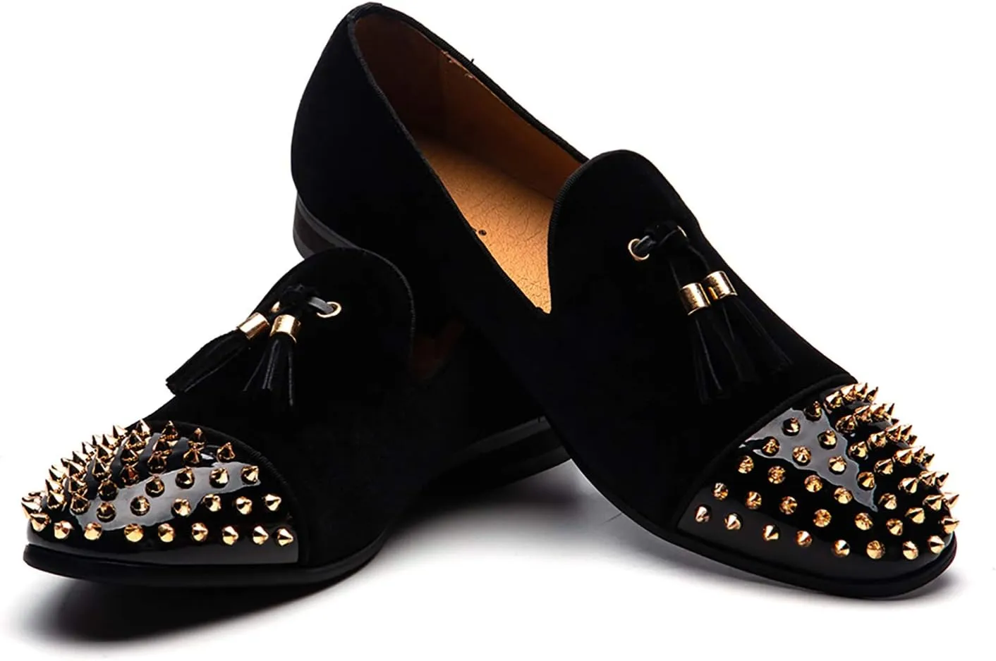 JITAI Men's Penny Slip-On Leather Lined Loafer Luxury Men Shoes