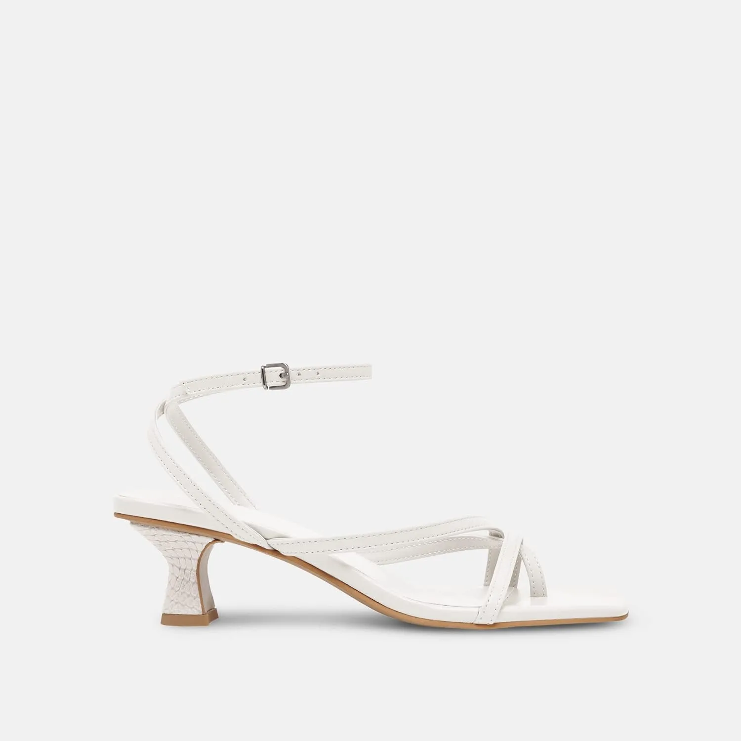 Juliet Holy Womens Strappy Sandals Kitten Heel Open Toe Slingback Ankle Strap Wedding Party Summer Heeled Sandals