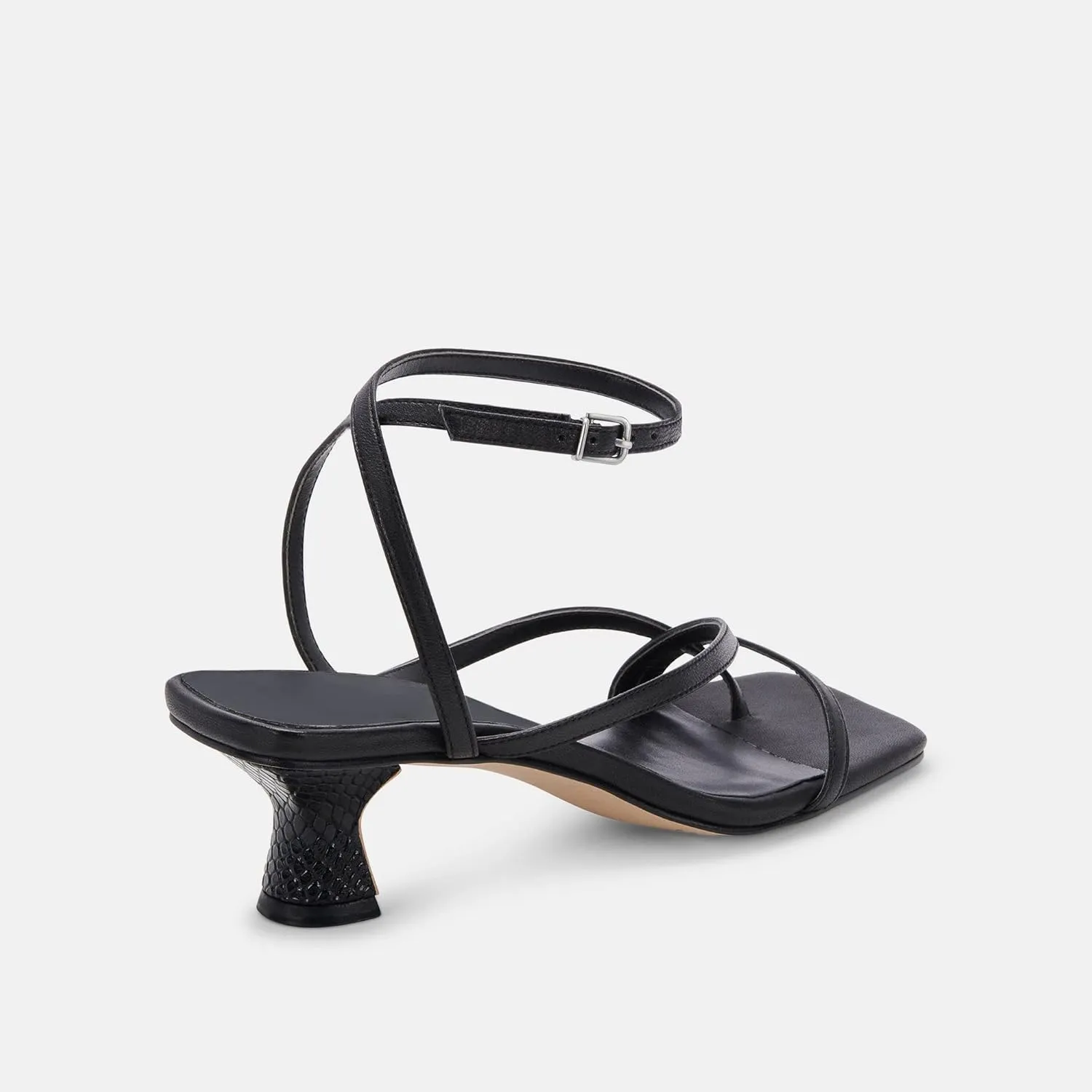 Juliet Holy Womens Strappy Sandals Kitten Heel Open Toe Slingback Ankle Strap Wedding Party Summer Heeled Sandals