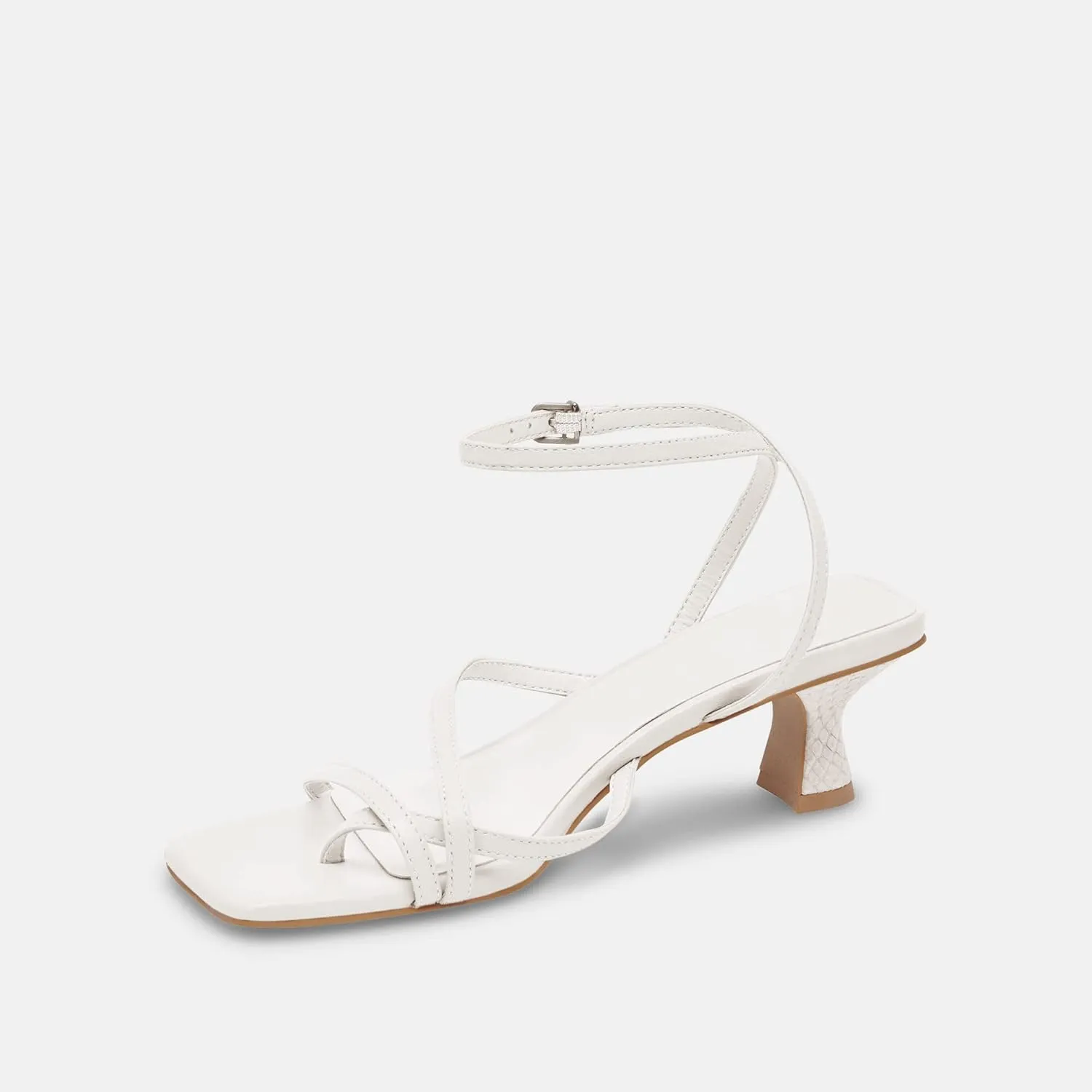 Juliet Holy Womens Strappy Sandals Kitten Heel Open Toe Slingback Ankle Strap Wedding Party Summer Heeled Sandals