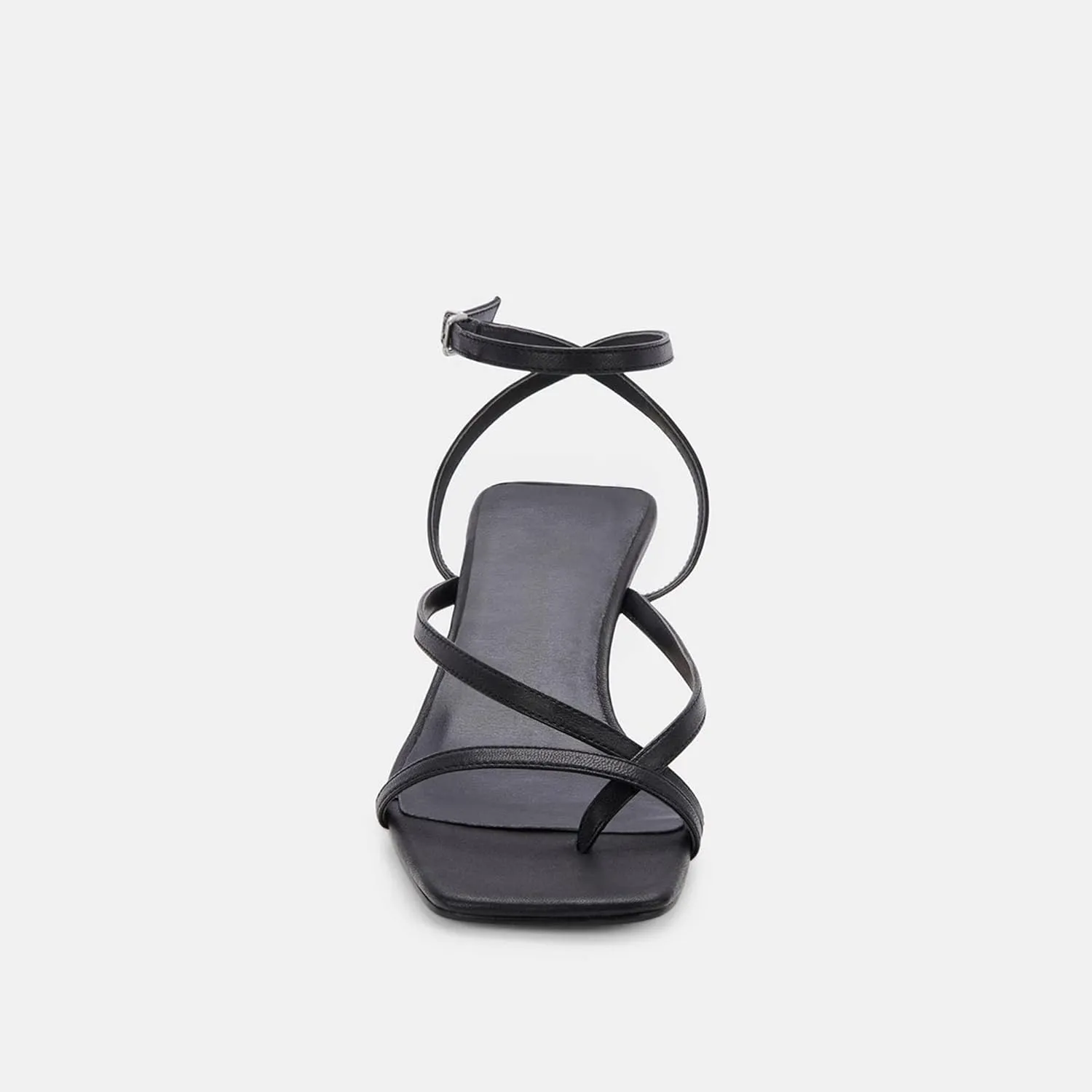 Juliet Holy Womens Strappy Sandals Kitten Heel Open Toe Slingback Ankle Strap Wedding Party Summer Heeled Sandals