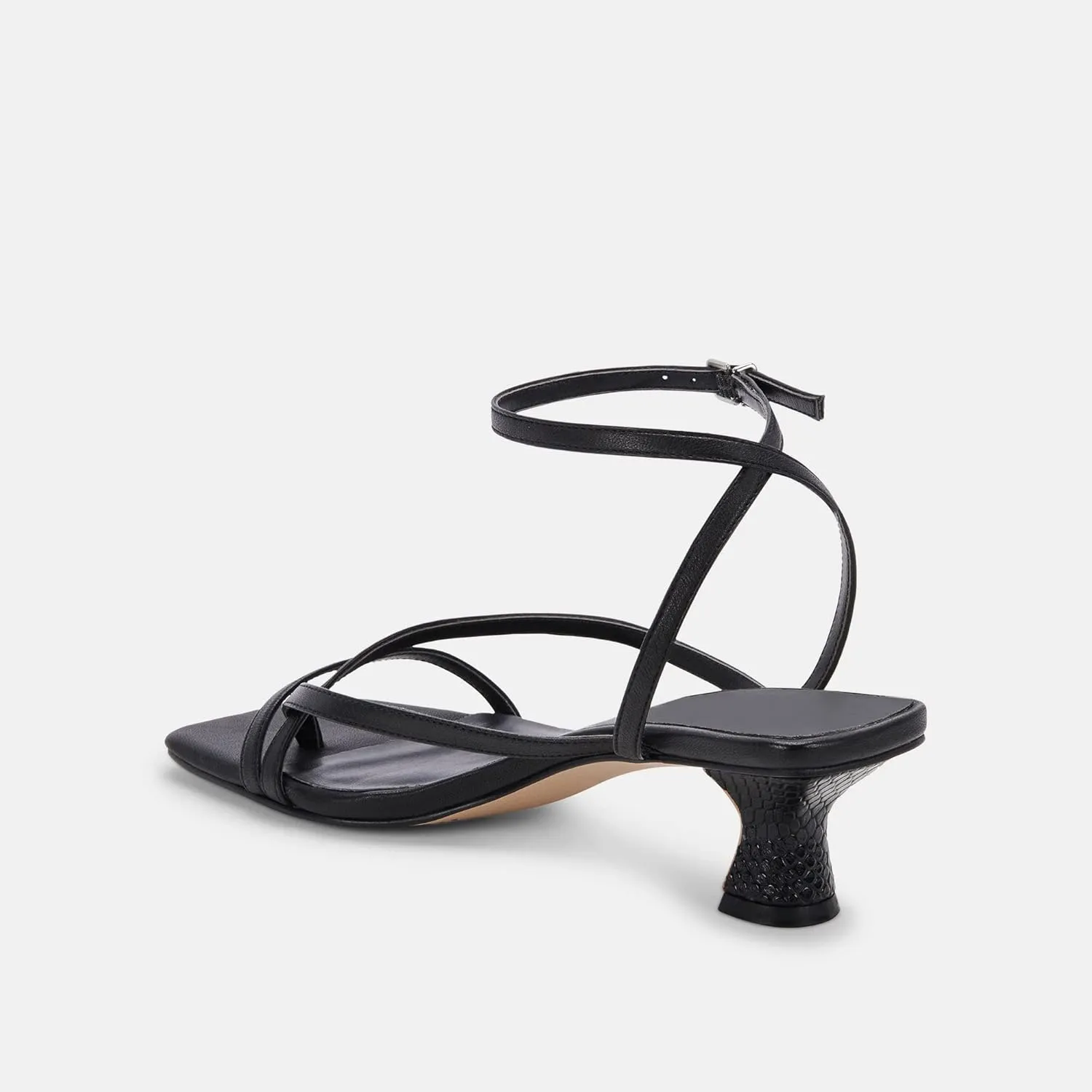Juliet Holy Womens Strappy Sandals Kitten Heel Open Toe Slingback Ankle Strap Wedding Party Summer Heeled Sandals
