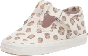 Keds Baby-Girl's Champion Lace Toe Cap Tstrap Sneaker