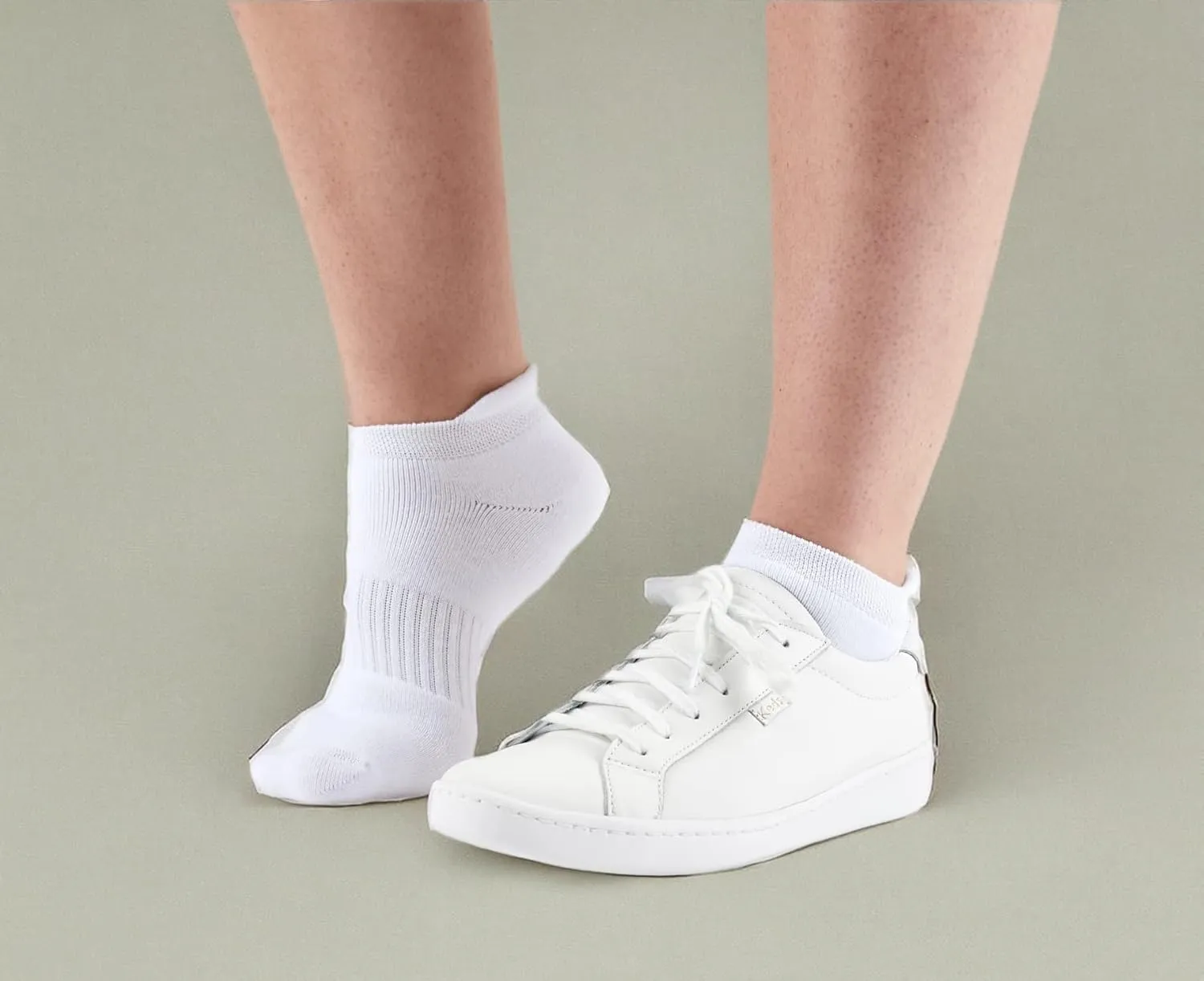 Keds Women's LowCut Full Cushion with Heal Tab Socks 3 Pairs