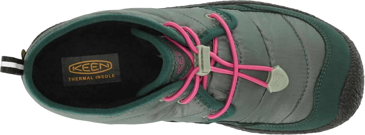 KEEN Unisex-Child Howser 2 Quilted Mid Height Waterproof Comfy Durable Chukka Boots