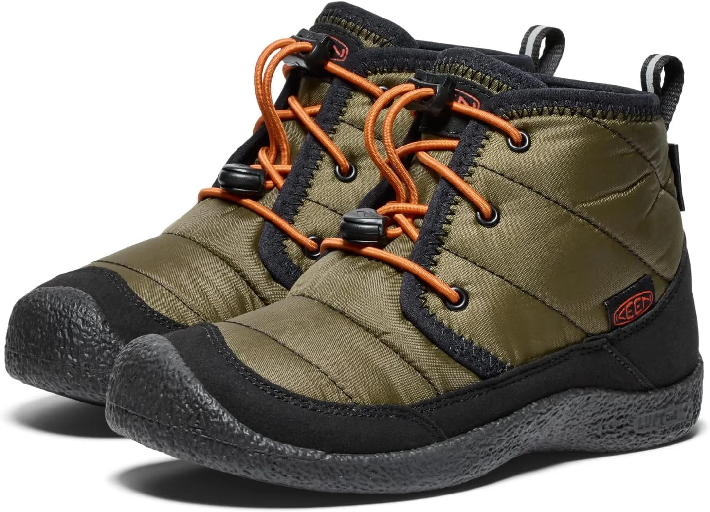 KEEN Unisex-Child Howser 2 Quilted Mid Height Waterproof Comfy Durable Chukka Boots