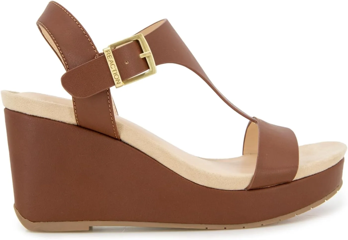 Kenneth Cole REACTION Women's Card T-Strap Wedge Sandal