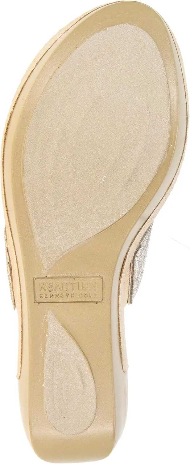 Kenneth Cole REACTION Women's Pepea Cross Jewel Wedge Sandal