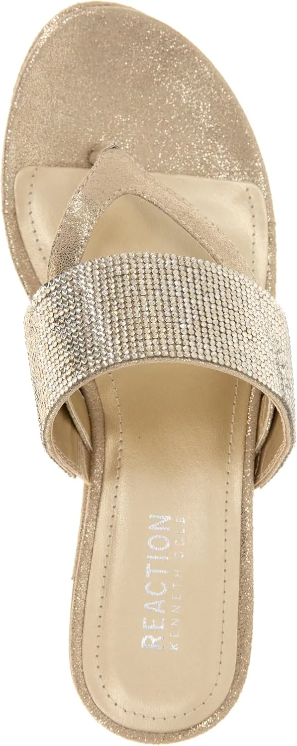 Kenneth Cole REACTION Women's Pepea Cross Jewel Wedge Sandal