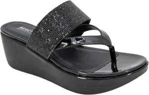 Kenneth Cole REACTION Women's Pepea Cross Jewel Wedge Sandal
