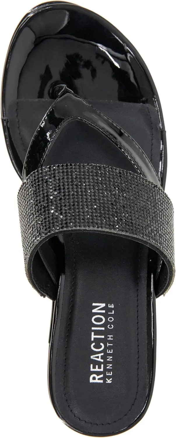 Kenneth Cole REACTION Women's Pepea Cross Jewel Wedge Sandal