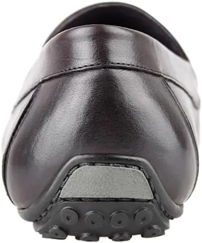 KS Men's Driving Shoes Loafer Slip On Shoes for Formal Dress Casual Leather Shoes