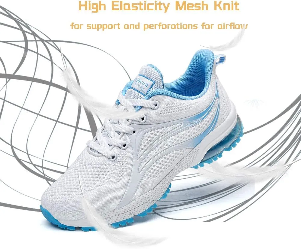 Lamincoa Womens Air Running Shoes Athletic Women Sneakers Non Slip Womens Tennis Shoes