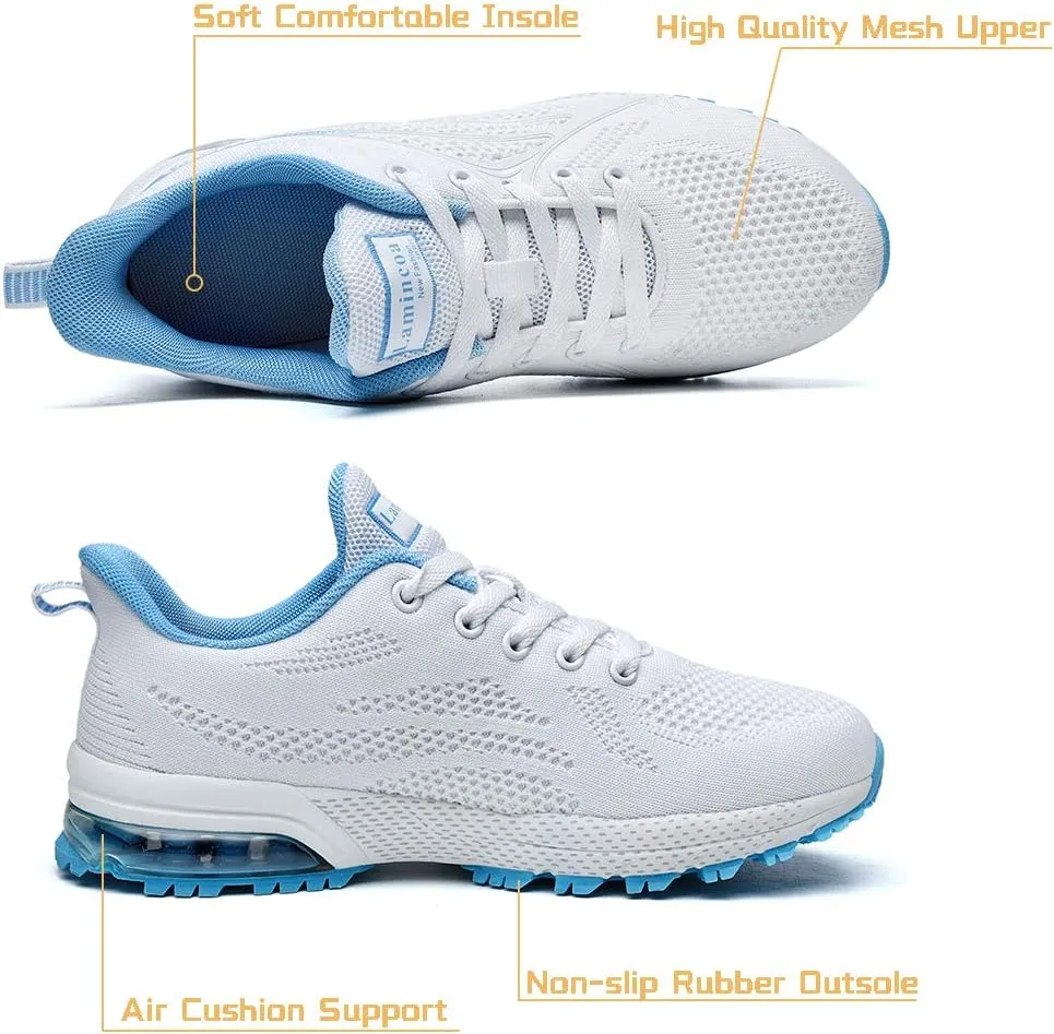 Lamincoa Womens Air Running Shoes Athletic Women Sneakers Non Slip Womens Tennis Shoes