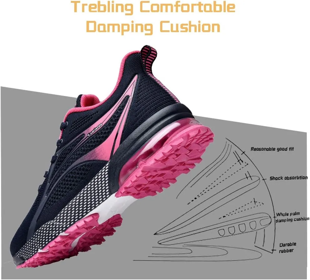 Lamincoa Womens Air Running Shoes Athletic Women Sneakers Non Slip Womens Tennis Shoes