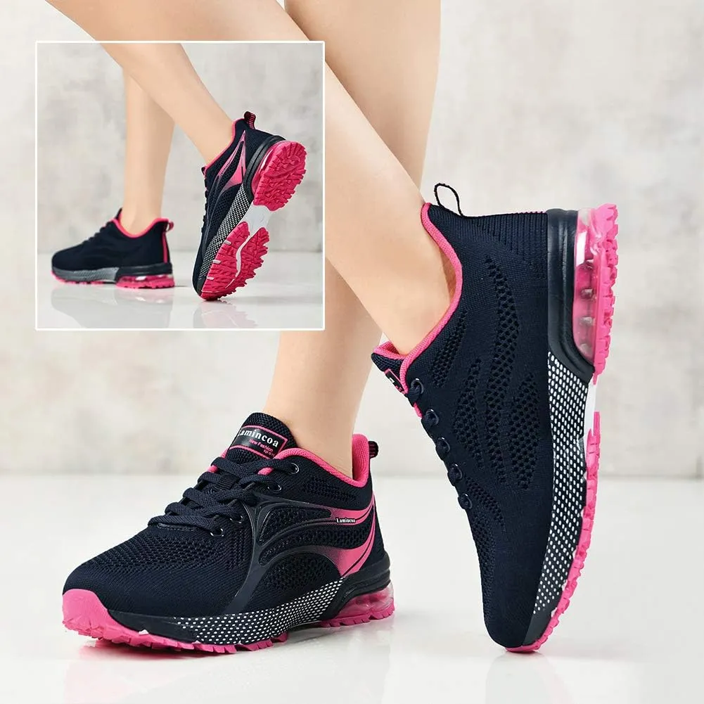 Lamincoa Womens Air Running Shoes Athletic Women Sneakers Non Slip Womens Tennis Shoes
