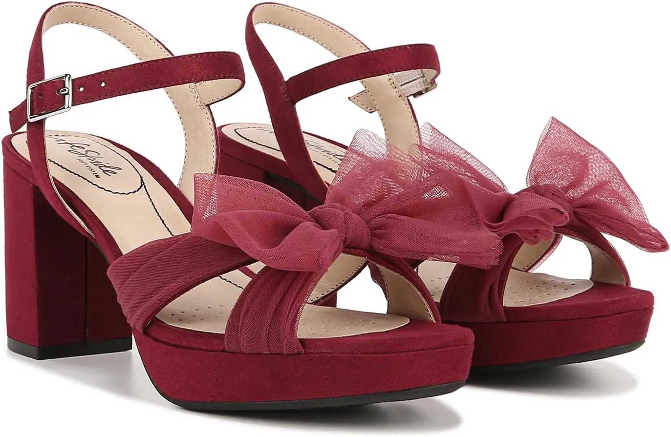 Lifestride Women's Last Dance Platform Dress Sandal