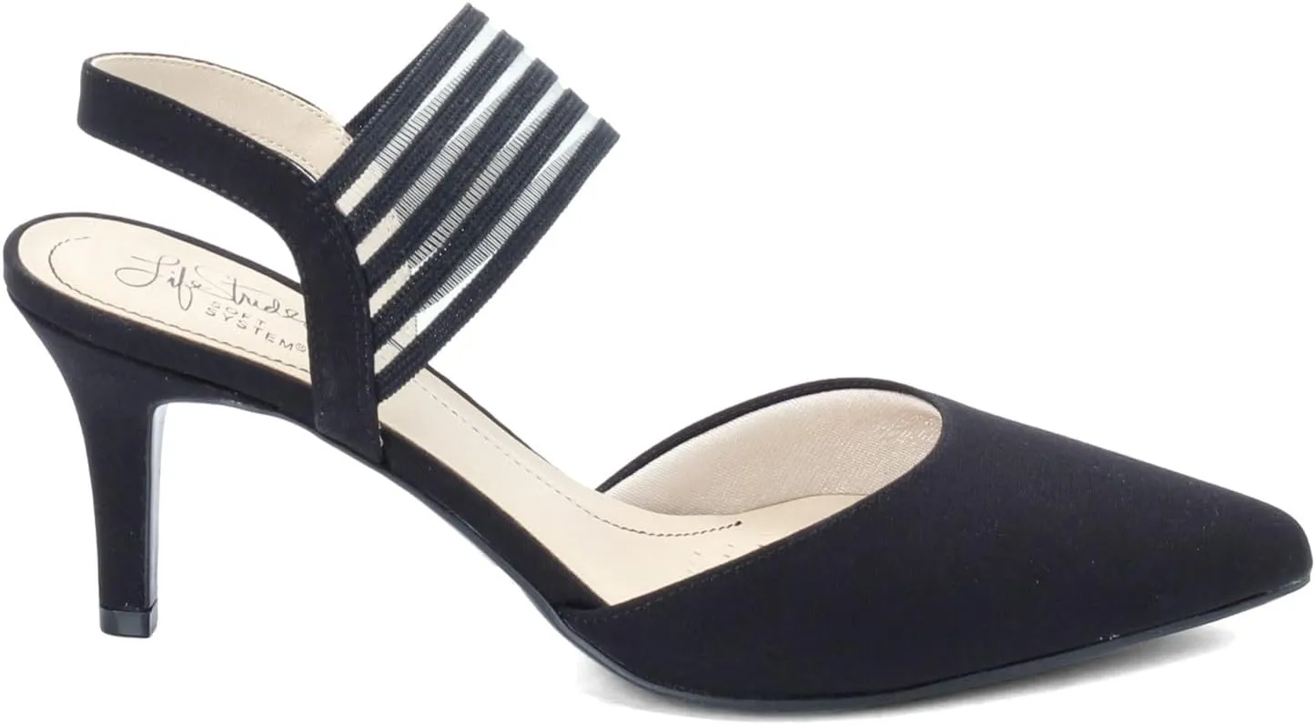 Lifestride Women's Sanya Slingback High Heel Pump