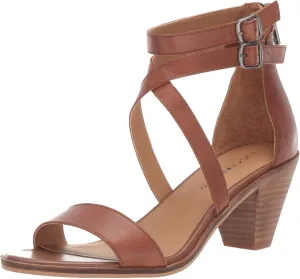 Lucky Brand Women's Ressia Ankle Strap Sandal Heeled