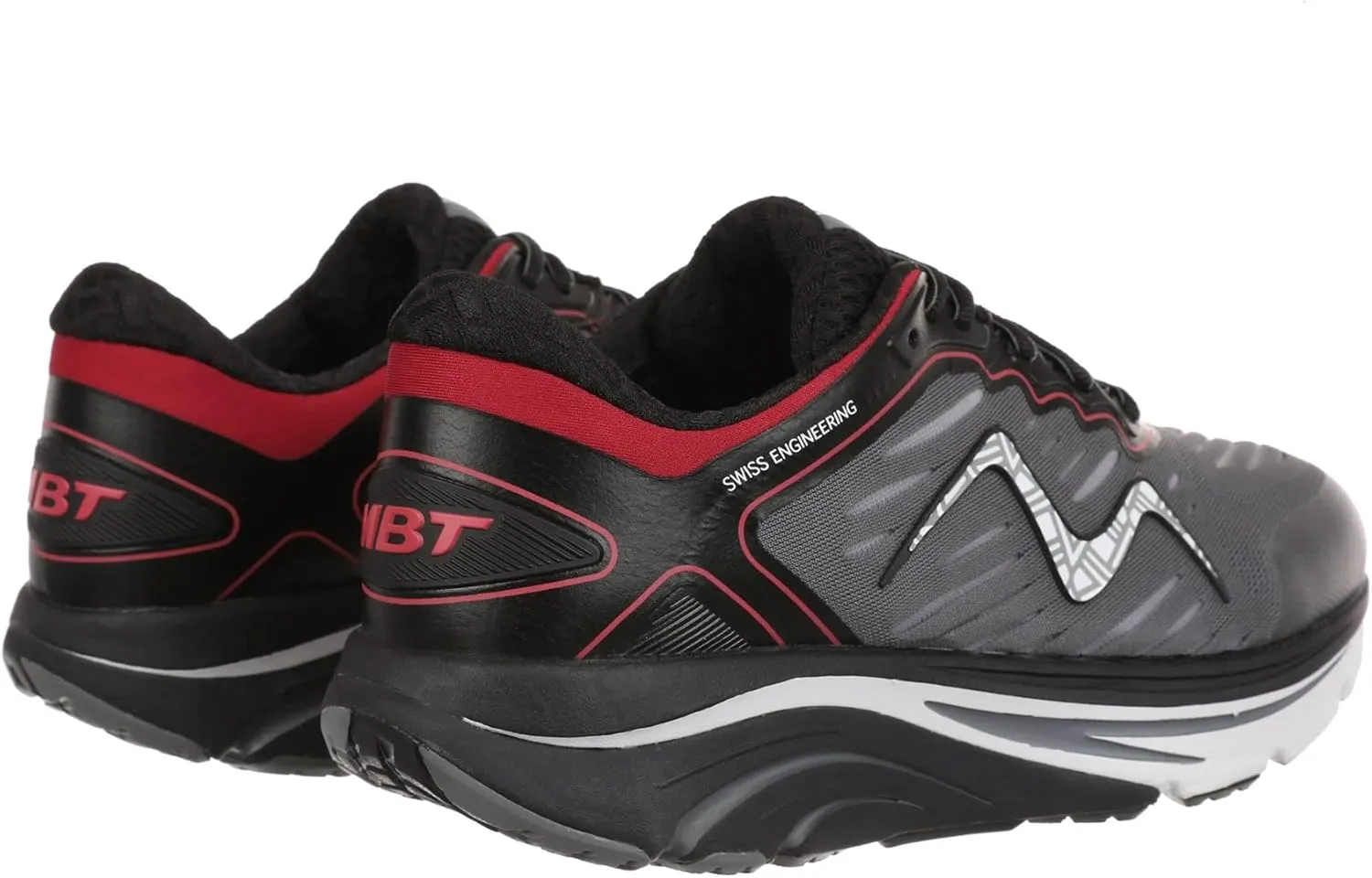 MBT Mens 2000 II Leather Textile Trainers
